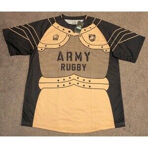 New with Tags! Rhino Army Black Knights Rugby Football Club Jersey Men's 3XL
